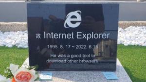 Dél-Koreában a szó szoros értelmében eltemették az Internet Explorert