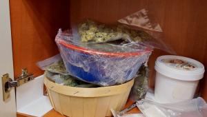 Tizenhatezer adag kábítószert találtak a budai drogterjesztő család lakásában