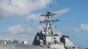 Újabb konfliktuszónában bukkant fel egy amerikai hadihajó