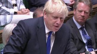 Johnson: A miniszterelnök feladata vészterhes időkben az, hogy folytassa a munkáját