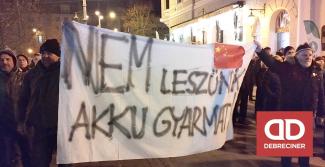 Március 4-én a Momentum is tüntet a Debrecenbe tervezett kínai akkugyár és a helyi népszavazási kezdeményezés elutasítása miatt
